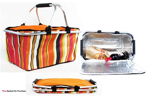 electric picnic cooler box|insulated picnic basket for 6.